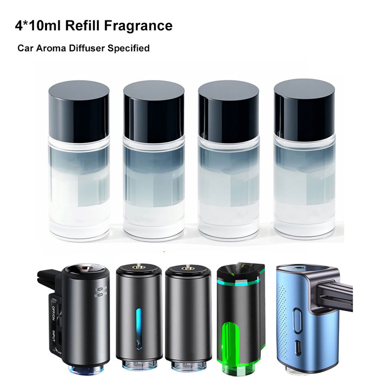 Car Vent Diffuser - 10ml 리필 에센셜 오일 자동차 방향제