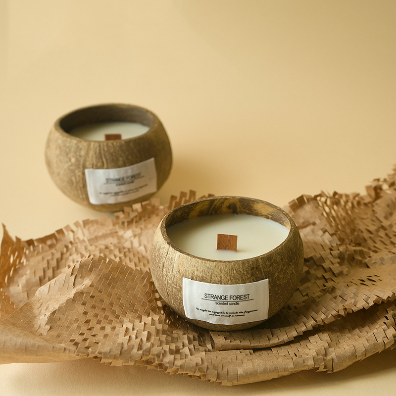 Home Fragrance Wax Melts - 코코넛 껍질 아로마테라피 양초 에센셜 오일
