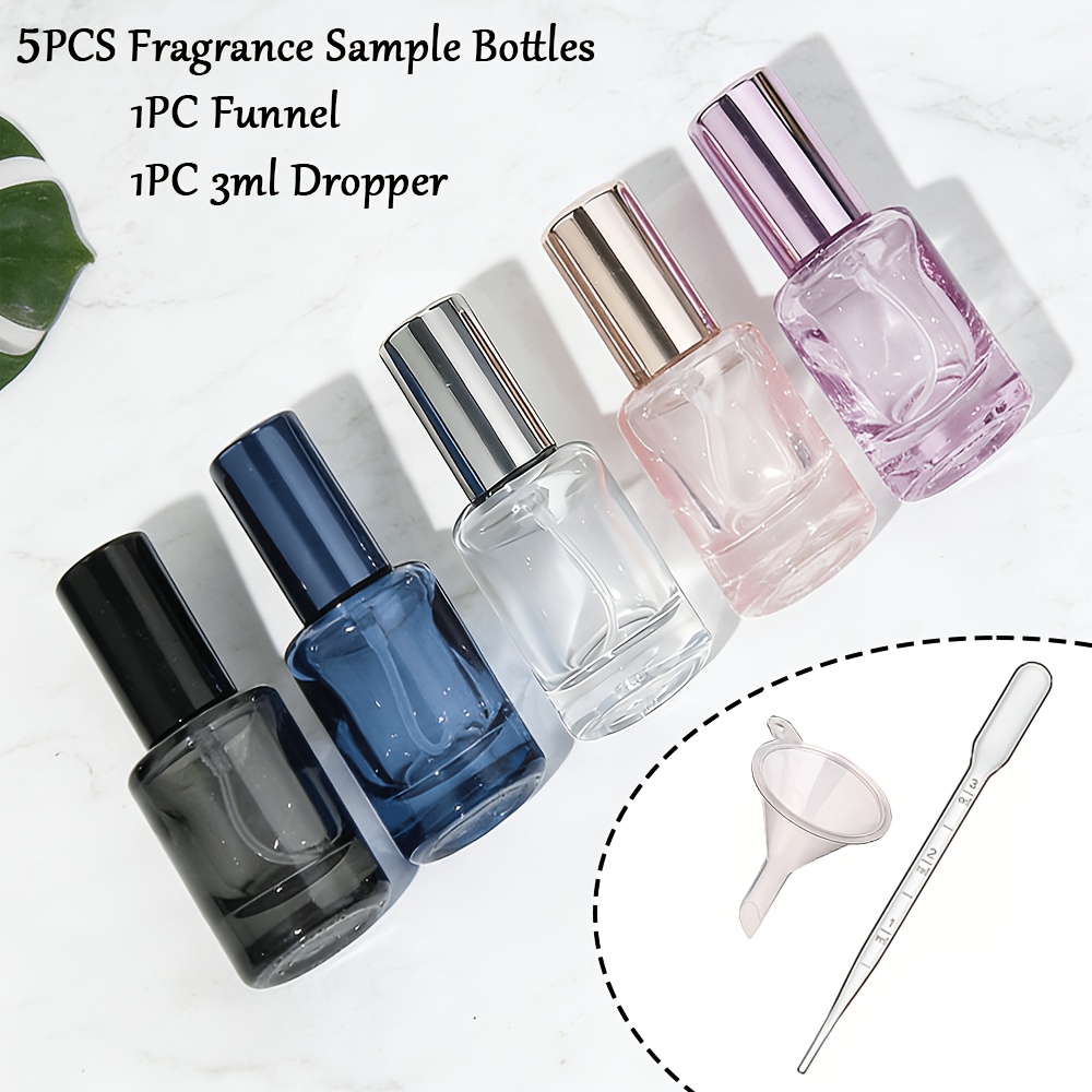 Room Spray Bottle - 다채로운 색상의 투명 스프레이 병, 여행