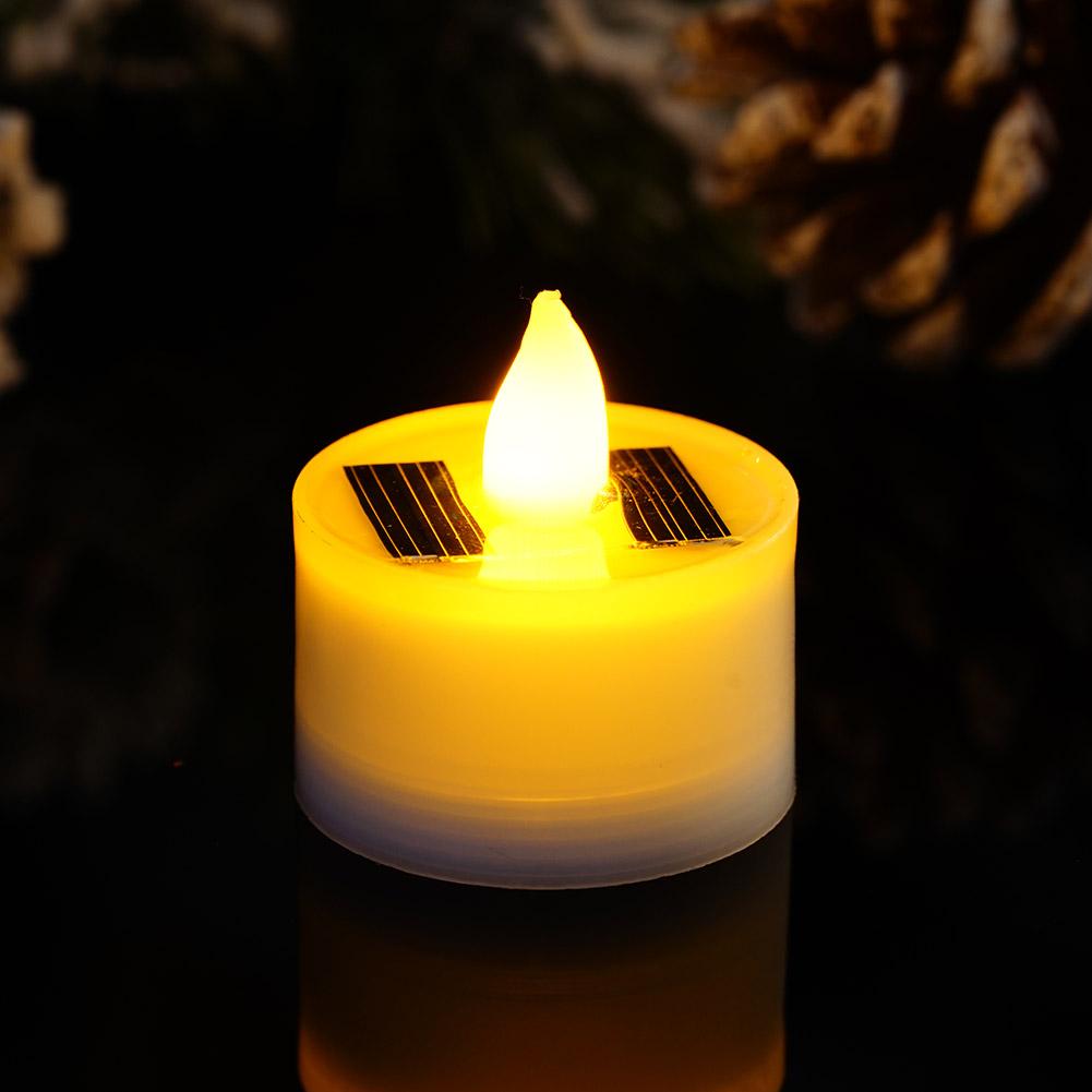 새로운 태양 양초 Flameless LED 차 빛 깜박 - Beeswax Taper Candle 리뷰 및 가격