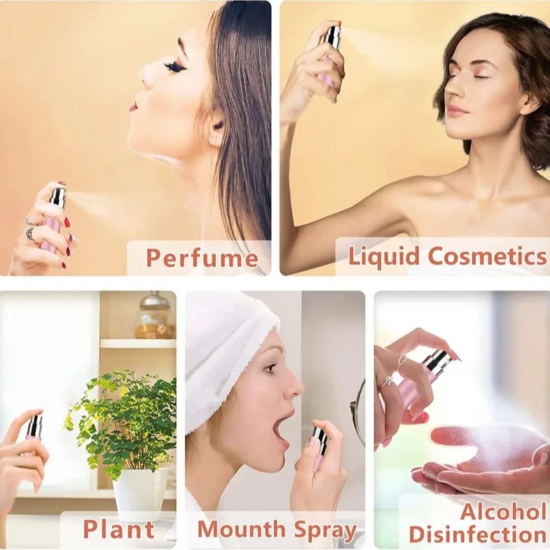 리필식 휴대용 미니 향수 무화기, 스프레이 병 4 개, - Room Spray Bottle 리뷰 및 가격