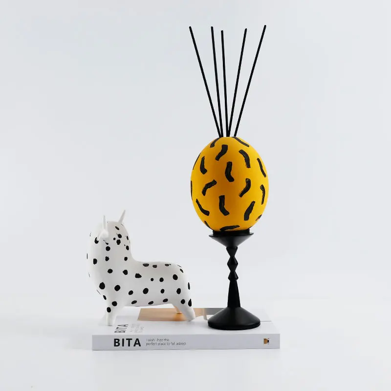 심플 화이트 세라믹 달걀껍질 아로마테라피 기하학적 장식 - In Home Fragrance Products 리뷰 및 가격