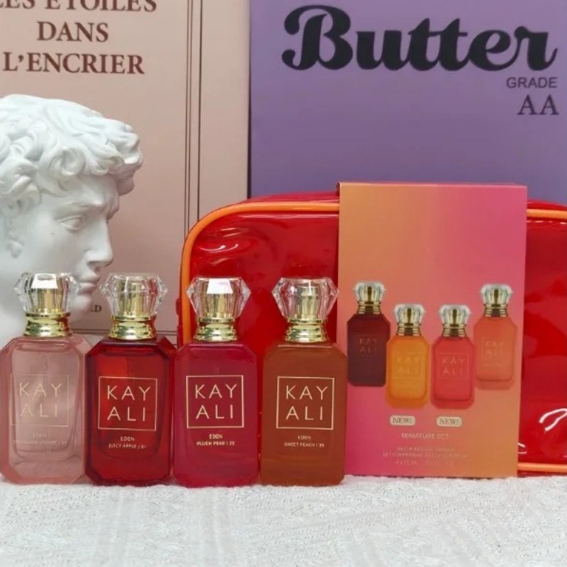 카얄리 향수 선물 세트 유니섹스 오 드 퍼퓸 4x10m - Home Fragrance Zara 리뷰 및 가격