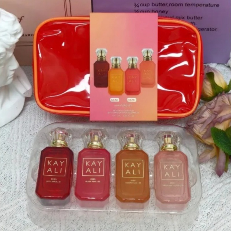 카얄리 향수 선물 세트 유니섹스 오 드 퍼퓸 4x10m - Home Fragrance Zara 리뷰 및 가격