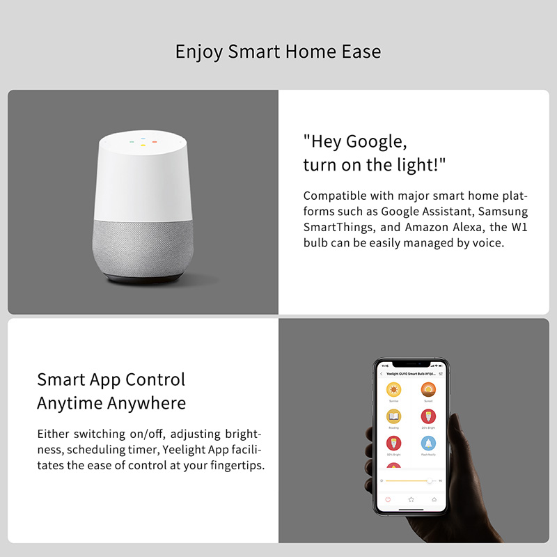 Yeelight GU10 W1 WiFi 스마트 LED  - Yeelight Light Smart Bulb 리뷰 및 가격